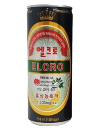 초 고농축 홍삼음료 엘크로 / 250ml 10캔